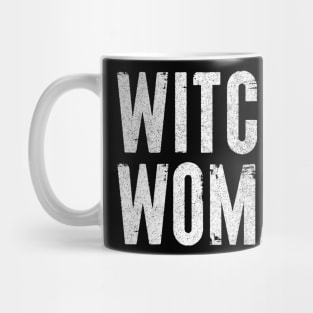 Witchy Woman / Faded Typography Design Mug